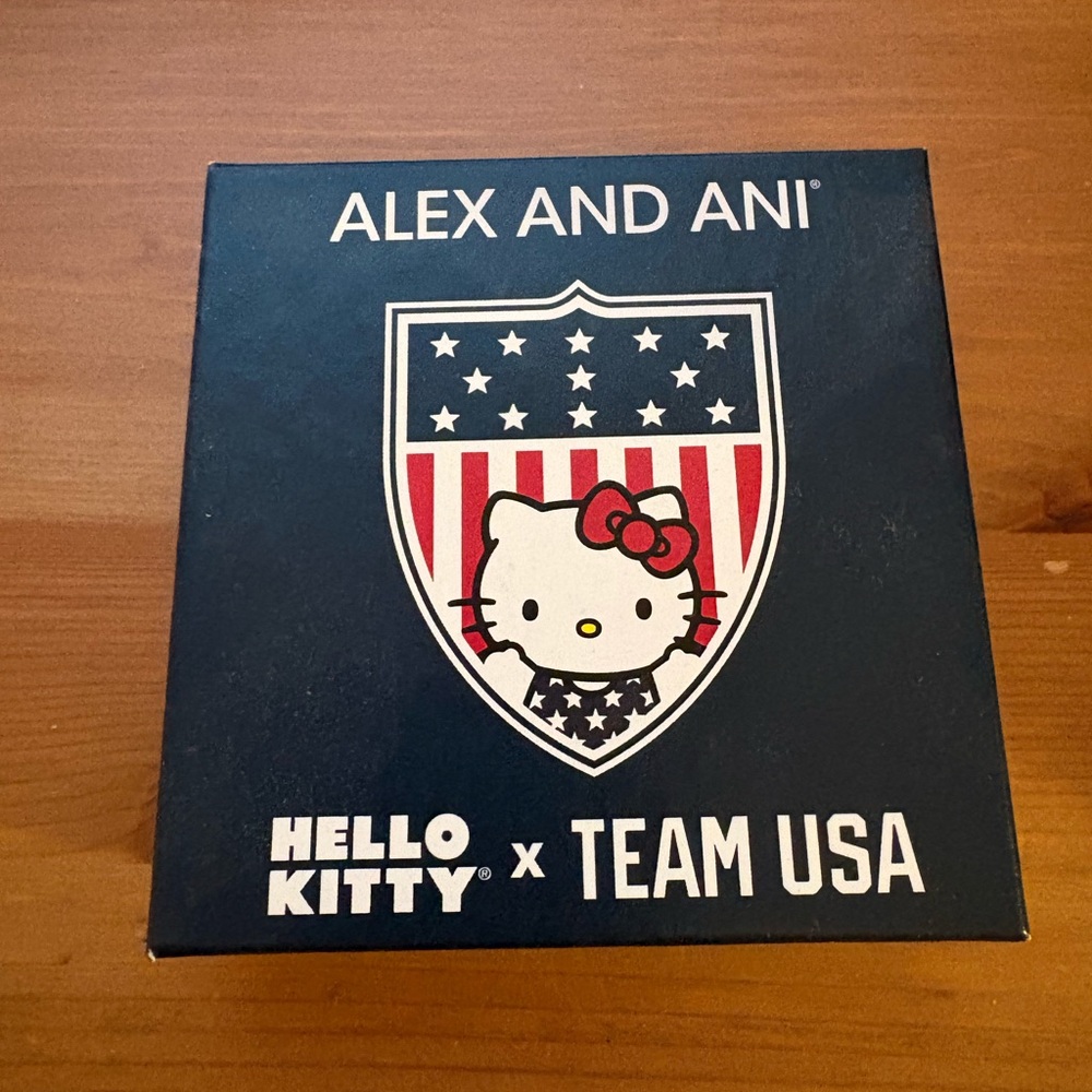NWT Alex and Ani Hello Kitty Team USA Bracelet - Picture 2 of 5